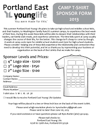 T Shirt Sponsor Form Jpg 2550 3300 Fundraising Sponsorship Letter School Fundraisers