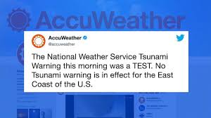 Noaa operates two tsunami warning centers, which are staffed 24 hours a day, 7 days a week. False Tsunami Warnings Go Out Along The East Coast And In Texas Abc News