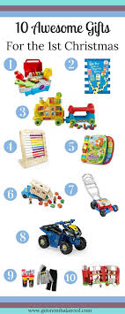 10 Awesome Gifts For 1 Year Olds One Year Old Christmas Gifts Boyfriend Gifts Best Christmas Gifts