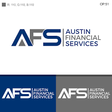 And if you want to do things by the book (accounting pun intended), you can still have a memorable logo that reflects your more traditional values. Serious Modern Finance Logo Design For Afs Austin Financial Services By Jenny Design 14230878