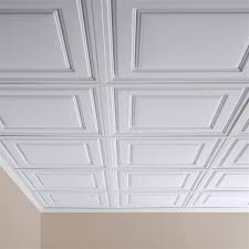 You can also select your preferred tile edge. Ceilume Stratford Feather Light Ceiling Tiles 48 In X 24 In White 30 Pack 10012401 30 Rona