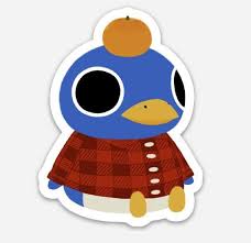 No Thoughts Head Empty Orange Roald Animal Crossing Vinyl Etsy In 2021 Animal Crossing Animal Crossing Game New Animal Crossing