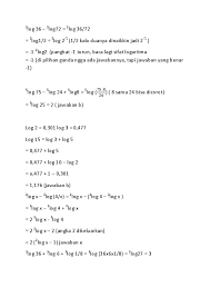 25 soal pilihan ganda cahaya dan alat optik kelas 8. Contoh Soal Logaritma Dan Jawabannya Kumpulan Soal Pelajaran 7