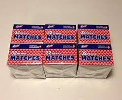 30 BOXES IN LOT- WOODEN PENNY MATCHES 32 IN EACH BOX TOTAL 960 MATCHES NEW