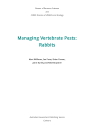 Protecting your family and home * sersious inquiries only. Pdf Managing Vertebrate Pests Rabbits