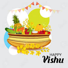 Vishu is an important festival celebrated in the state of kerala, and by keralites around the country and the world. Happy Vishu Vector Illustration Royalty Free Cliparts Vectors And Stock Illustration Image 98765383