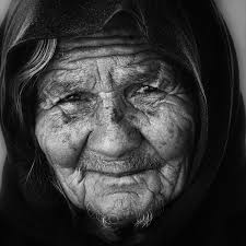 Black And White Old Woman Portrait Photography Crabbit Old Woman Black And White Portraits Portrait Old Faces