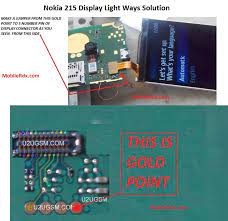Nokia 215 white display problem solutions or nokia rm 1110 display ways and light solutions. Nokia 215 Display Light Problem Jumper Solution