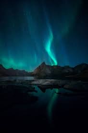 Arctic Night Night Landscape Photography Arctic Landscape Northern Lights Photography