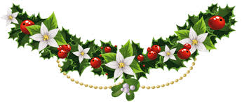 Transparent Christmas Mistletoe Garland With Flowers Png Clipart Christmas Card Crafts Christmas Garland Christmas Banners
