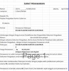 Contoh surat penawaran berikut penting untuk anda pelajari. Contoh Surat Tender Atau Surat Penawaran Ilmu Beton