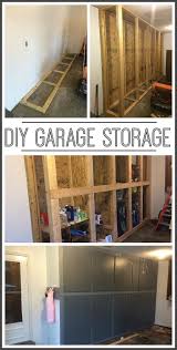 Black moduline cabinets in front of a few classic cars. 35 Diy Garage Storage Ideas To Help You Reinvent Your Garage On A Budget Page 2 Of 2 Cute Diy Projects