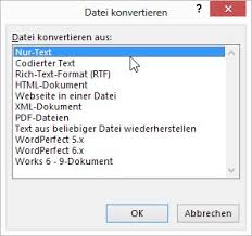 Maybe you would like to learn more about one of these? Word Passenden Zeichensatz Fur Textdateien Wahlen