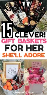 Birthday Gift Basket Ideas For Women Gift Basket Ideas For Women Friends Mom 20s Hairs Out Of Place In 2020 Gift Baskets For Women Best Gift Baskets Creative Gift Baskets