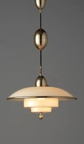 Art deco & mcm era, rewired. Phillips C F Otto Muller Rare Adjustable Titan Ceiling Light 1930s Design Design Art New York Thursday December 14 2006 Lot 21
