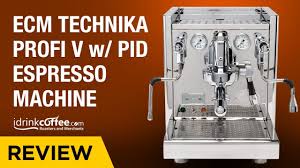 Sold & shipped by ecom beam. Ecm Technika Profi V With Pid Espresso Machine Youtube