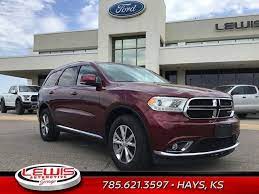 If you are in the market for a used our lewis toyota dealership near hays kansas has a great selection of used cars to choose from. Used 2016 Dodge Durango Limited Sale Price 29 887 Lewis Certified Pre Owned 2 Year 100k Mile Term Car Dealership 2016 Dodge Durango Limited Toyota Dealers