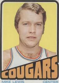 1972-73 Topps Basketball #234 Mike Lewis EX+ Carolina Cougars Duke Diamond  Cut