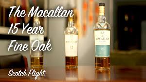 The Macallan 15 Year Fine Oak Scotch Review Youtube