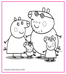 The series is aimed at toddlers to facilitate. á Dibujos De Peppa Pig Facil De Colorear Faciles Y Bonitos Peppa Pig Para Colorear Dibujo De Peppa Pig Peppa Para Pintar