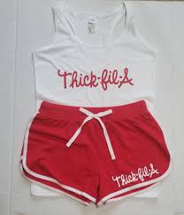 If so, this thicker than a snickers set is the perfect outfit for you. Thick Fil A Short Set Hot Girl Summer Tiny S Creations Llc