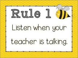 Classroom Rules Bumble Bee Theme Positive Behavior Whole