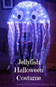 Amazing Diy Jellyfish Costume Almost The Real Thing Jellyfish Halloween Jellyfish Costume Homemade Halloween