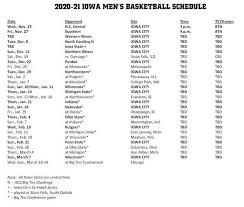 Watch | men's basketball videos; Cy Hawk Basketball Game In The Works As Iowa Releases Schedule