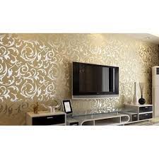 The cost of delivery was very reasonable and my order was delivered within a couple of days. Paper With Plastic Coated Golden Printed Wallpaper For Home Decor Rs 800 Roll Id 18967651812
