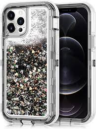 The transparent background provides slim and crisp view of the device. Amazon Com Jakpak Compatible With Iphone 12 Pro Max Case For Girls Women Glitter Sparkle Case Heavy Duty Shockproof Protective Case With Pc Bumper Tpu Cover Compatible With Iphone 12 Pro Max 6 7