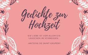 Ich ging zum wein und ließ mich nieder am langen stammtisch der nöckerbrüder. Gedichte Zur Hochzeit 59 Kurz Schon Lustig 2019