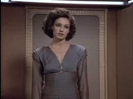 Also, excellent costumes, set de. Star Trek Next Generation 5 X 21 Perfect Mate Famke Janssen As Kamala Film Star Trek Celebrities Female Star Trek