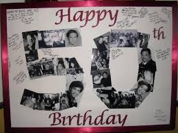 50th Birthday Poster Board Ideas Personalized Birthday Collage Poster And Also Used It As A Guest Sign In Birthday Collage 50th Birthday 80th Birthday
