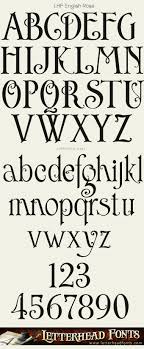 Letterhead Fonts Lhf English Rose Font Vintage Fonts Lettering Fonts Lettering Alphabet Vintage Fonts
