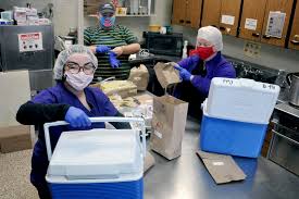 Volunteering at a soup kitchen can involve everything from food prep to serving to washing dishes — things you'd be doing on thanksgiving anyway, with the added bonus of helping those in need. Meals On Wheels Hit By Covid Effect