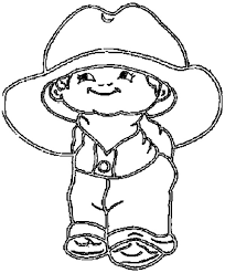 Download all the cowboy coloring pages and create your own coloring book! Cowboy Hat Coloring Page Coloring Home