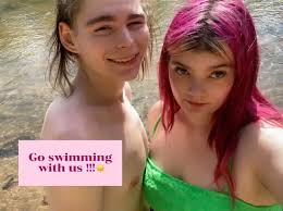 Let's go swimming together.