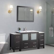 single sink bathroom vanity combo set