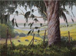 Coastal Valley Beautiful Art Oil Painting Tutorial Painting Inspiration