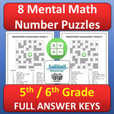 From basic math to number sense, to algebra, we have all kinds of worksheets for you to choose from. Maths Puzzle Worksheets Teachers Pay Teachers