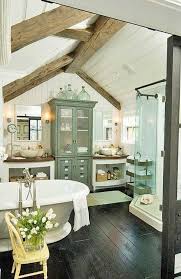 See more ideas about bathrooms remodel, bathroom decor, bathroom inspiration. Did I Say Red The Lettered Cottage Modern Farmhouse Bathroom Barn Bathroom Country Bathroom