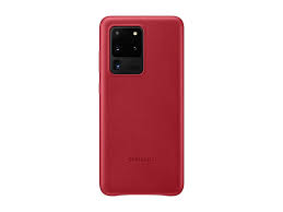 The front is almost all display with slim bezels and a centered punch hole for the front camera. Galaxy S20 Ultra 5g Leather Cover Red Mobile Accessories Ef Vg988lregus Samsung Us