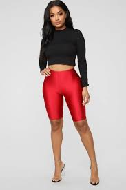 Sleek and versatile, this pair is a perfect blend of form and function. Red Biker Shorts Outfit Off 65 Online Shopping Site For Fashion Lifestyle