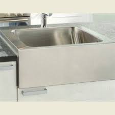 stainless steel sit on sinks by at top