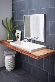 Bathroom countertop decorating ideas the feather finish concrete countertop exhibits imperfect aesthetic. 5 Ideas For An Eco Friendly Vanity Top Makeover Native Trails