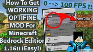 For sure, you'll push your pc and minecraft to. How To Get Optifine Mod For Minecraft Bedrock Edition 1 16 0 100 Fps Easy Youtube