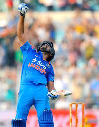 Rohit Sharma Celebrates Century Vs Srilanka Veethi India Cricket Team Cricket Team Cricket Sport