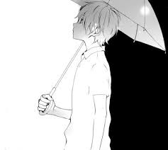 Anime Black And White Boy Drawings In The Manga Style Gambar Anime Referensi Gambar Gambar