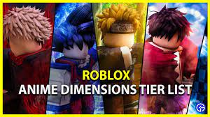 Check spelling or type a new query. Roblox Anime Dimensions Tier List Wiki September 2021 Gamer Tweak