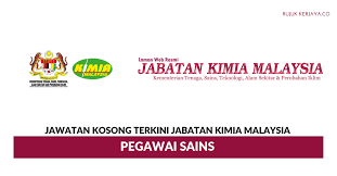 Maybe you would like to learn more about one of these? Jawatan Kosong Terkini Jabatan Kimia Malaysia Pegawai Sains Kerja Kosong Kerajaan Swasta